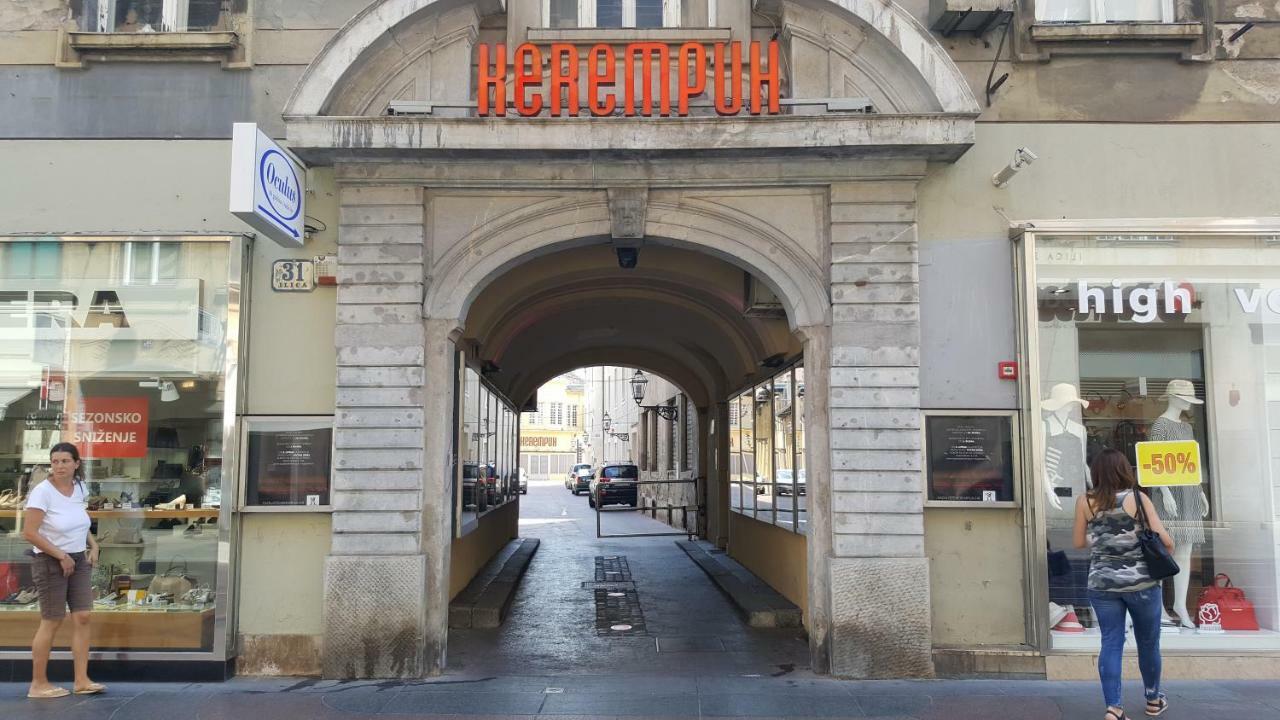 Angela Main Street Luxury Oasis & Free Parking Leilighet Zagreb Eksteriør bilde